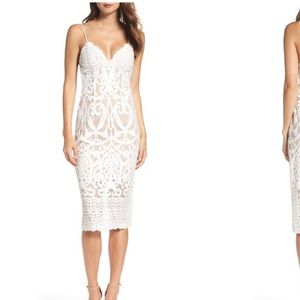 Gia lace Bardot dress